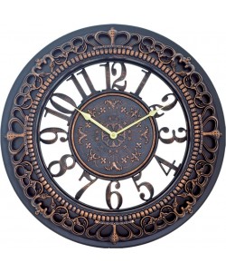 Ρολόι Τοίχου ArteLibre Μαύρο Πλαστικό Φ45.7cm