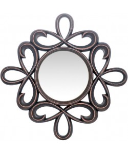 Καθρέπτης Τοίχου ArteLibre Μαύρο Πλαστικό Φ50.8x5cm Καθρέπτης Τοίχου ArteLibre Μαύρο Πλαστικό Φ50.8x5cm