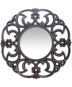 Καθρέπτης Τοίχου ArteLibre Μαύρο Πλαστικό Φ45.7x4.6cm Καθρέπτης Τοίχου ArteLibre Μαύρο Πλαστικό Φ45.7x4.6cm