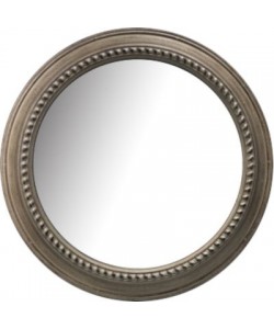 Καθρέπτης Τοίχου ArteLibre Καφέ Πλαστικό Φ56x5.8cm