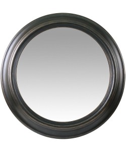 Καθρέπτης Τοίχου ArteLibre Μαύρο Πλαστικό Φ76.2x5.8cm Καθρέπτης Τοίχου ArteLibre Μαύρο Πλαστικό Φ76.2x5.8cm