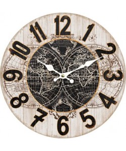 Ρολόι Τοίχου ArteLibre MDF Φ34x3.8cm