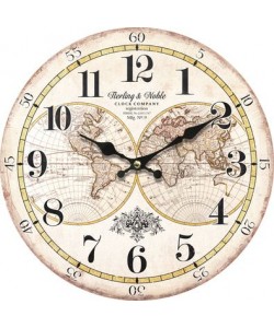 Ρολόι Τοίχου ArteLibre MDF Φ58x4cm