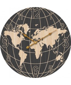 Ρολόι Τοίχου ArteLibre MDF Φ58x4cm