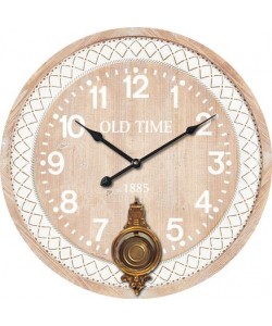 Ρολόι Τοίχου ArteLibre MDF Φ58x4cm Ρολόι Τοίχου ArteLibre MDF Φ58x4cm