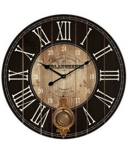 Ρολόι Τοίχου ArteLibre MDF Φ58x4cm Ρολόι Τοίχου ArteLibre MDF Φ58x4cm