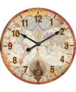 Ρολόι Τοίχου ArteLibre MDF Φ58x4cm