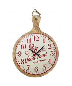 Ρολόι Τοίχου ArteLibre MDF/Ξύλο 61x45x5cm