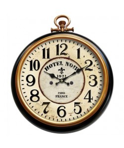 Ρολόι Τοίχου ArteLibre Μέταλλο 52x42x7cm