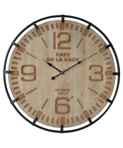 Ρολόι Τοίχου ArteLibre Ξύλο/Μέταλλο Φ65x4cm