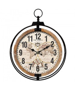 Ρολόι Τοίχου ArteLibre Ξύλο/Μέταλλο 69.6x88.3x6cm