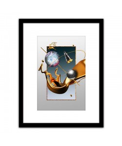 Πίνακας Σε Κορνίζα ArteLibre Πλαστικό 'Abstract' 35x45x1.8cm