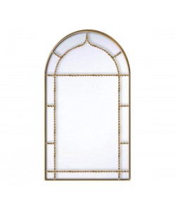 Καθρέπτης Τοίχου ArteLibre Χρυσό Μέταλλο 50x86x1.5cm
