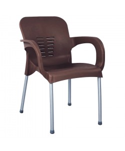 Καρέκλα Κήπου ArteLibre Eco Σκούρο Καφέ Ανακυκλωμένο PP 60x50x80cm Καρέκλα Κήπου ArteLibre Eco Σκούρο Καφέ Ανακυκλωμένο PP 60x50x80cm