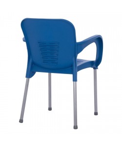 Καρέκλα Κήπου ArteLibre Eco Μπλε Ανακυκλωμένο PP 60x50x80cm