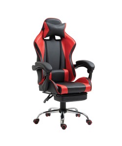 Καρέκλα Γραφείου ArteLibre Gaming BRAY Κόκκινο/Μαύρο PVC 67x50x120-127cm