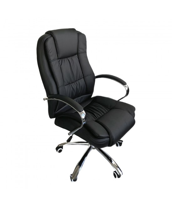 Καρέκλα Γραφείου ArteLibre DUNDEE Μαύρο PU 72x65x113-121cm