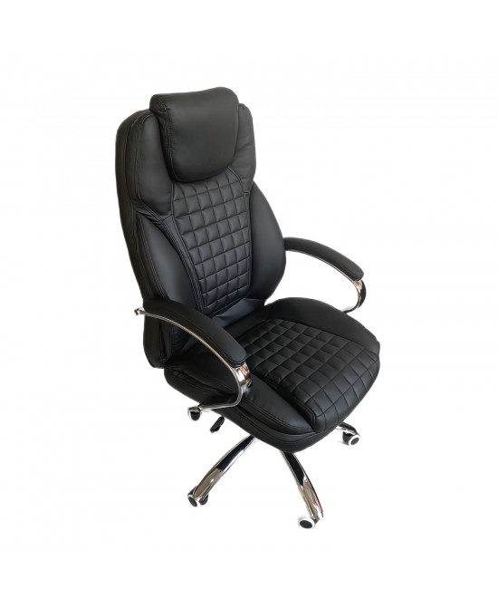 Καρέκλα Γραφείου ArteLibre DUMFRIES Μαύρο PU 78x65x118-126cm