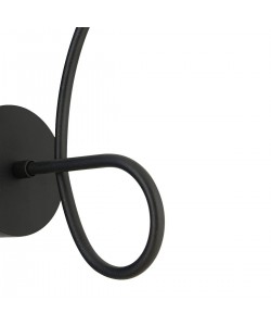 Φωτιστικό Τοίχου ArteLibre ALE Μαύρο Μέταλλο 17x28cm