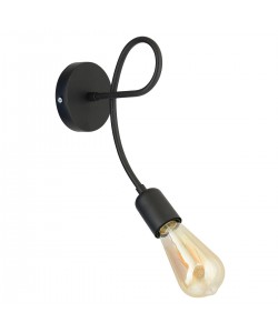 Φωτιστικό Τοίχου ArteLibre ALE Μαύρο Μέταλλο 17x28cm