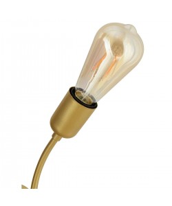 Φωτιστικό Τοίχου ArteLibre ALE Χρυσό Μέταλλο 17x28cm