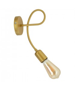 Φωτιστικό Τοίχου ArteLibre ALE Χρυσό Μέταλλο 17x28cm