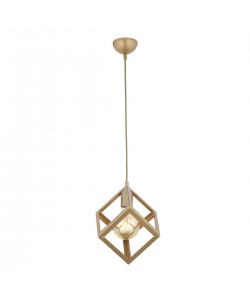 Φωτιστικό Κρεμαστό ArteLibre CU Αντικέ Μέταλλο 20x80cm