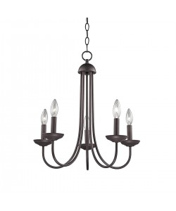 Φωτιστικό Κρεμαστό ArteLibre FERY Πολύφωτο Μαύρο Μέταλλο 40x70cm