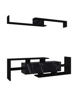 Σύνθετο Τηλεόρασης ArteLibre DREAM Μαύρο Μοριοσανίδα/Μελαμίνη 154x25x170cm