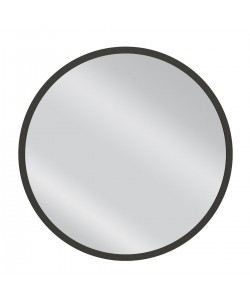 Καθρέπτης Τοίχου ArteLibre MAKUR Ανθρακί Μοριοσανίδα/Γυαλί 60x60cm