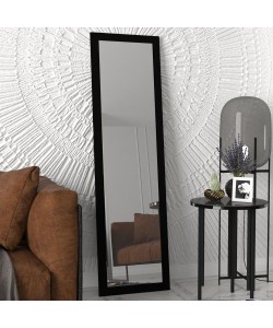 Καθρέπτης Τοίχου ArteLibre BHAVITH Μαύρο Μοριοσανίδα/Γυαλί 160x45cm Καθρέπτης Τοίχου ArteLibre BHAVITH Μαύρο Μοριοσανίδα/Γυαλί 160x45cm