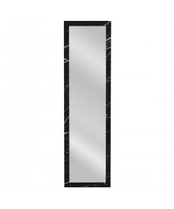 Καθρέπτης Τοίχου ArteLibre BHAVITH Μαύρο Μοριοσανίδα/Γυαλί 160x45cm