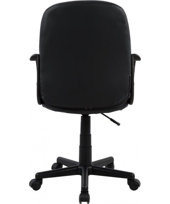 Καρέκλα Γραφείου ArteLibre ABA Μαύρο PVC 53x49x85-97cm Καρέκλα Γραφείου ArteLibre ABA Μαύρο PVC 53x49x85-97cm