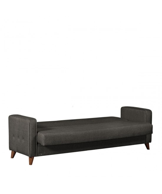 Καναπές Κρεβάτι Τριθέσιος ArteLibre GABRIEL 3S Γκρι 216x79x81cm