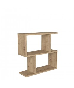 Τραπεζάκι Άκρης ArteLibre MATHRAKI Φυσικό Μοριοσανίδα/Μελαμίνη 60x20x60cm