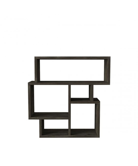 Τραπεζάκι Άκρης ArteLibre LIPSI Wenge Μοριοσανίδα/Μελαμίνη 60x22x60cm