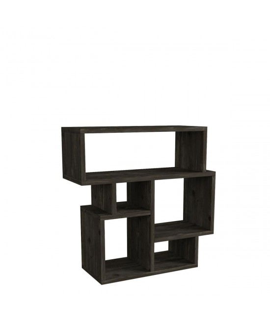 Τραπεζάκι Άκρης ArteLibre LIPSI Wenge Μοριοσανίδα/Μελαμίνη 60x22x60cm