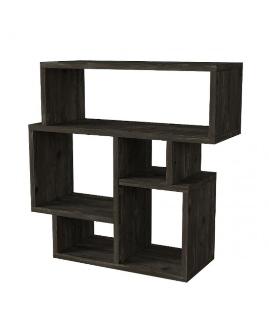 Τραπεζάκι Άκρης ArteLibre LIPSI Wenge Μοριοσανίδα/Μελαμίνη 60x22x60cm