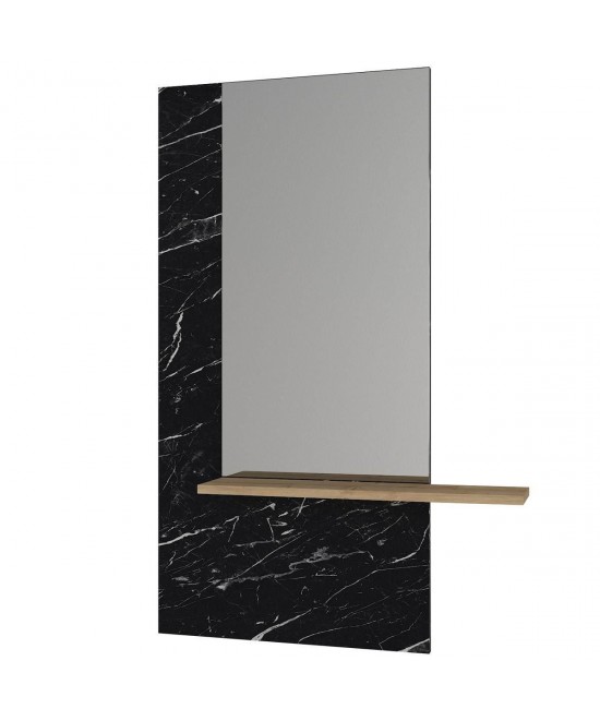 Έπιπλο Εισόδου ArteLibre AOKI Μαύρο/Φυσικό Μοριοσανίδα/Μελαμίνη 60x15x120cm