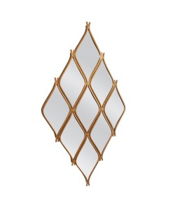 Καθρέπτης Τοίχου ArteLibre AMROD Χρυσό Μέταλλο/Γυαλί 53x2x85cm Καθρέπτης Τοίχου ArteLibre AMROD Χρυσό Μέταλλο/Γυαλί 53x2x85cm