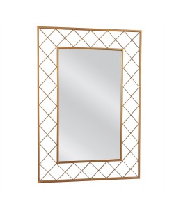 Καθρέπτης Τοίχου ArteLibre ARAVORN Χρυσό Μέταλλο/Γυαλί 80x1.5x55cm Καθρέπτης Τοίχου ArteLibre ARAVORN Χρυσό Μέταλλο/Γυαλί 80x1.5x55cm
