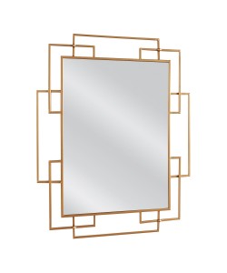 Καθρέπτης Τοίχου ArteLibre ARROCH Χρυσό Μέταλλο/Γυαλί 90x1.5x70cm Καθρέπτης Τοίχου ArteLibre ARROCH Χρυσό Μέταλλο/Γυαλί 90x1.5x70cm