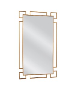 Καθρέπτης Τοίχου ArteLibre BELDIR Χρυσό Μέταλλο/Γυαλί 100x1.5x55cm Καθρέπτης Τοίχου ArteLibre BELDIR Χρυσό Μέταλλο/Γυαλί 100x1.5x55cm
