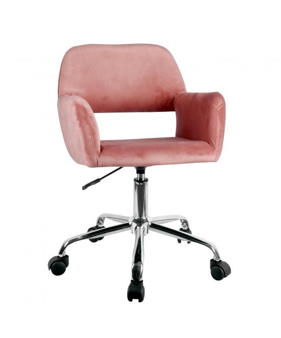 Καρέκλα Γραφείου ArteLibre KLOI Σάπιο Μήλο Βελούδο 37x42x78-90cm