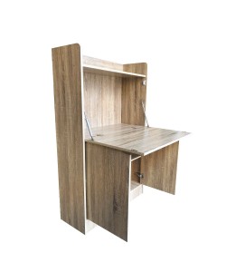 Γραφείο Πτυσσόμενο ArteLibre INDUS Φυσικό MDF/PU 80x30x131.5cm