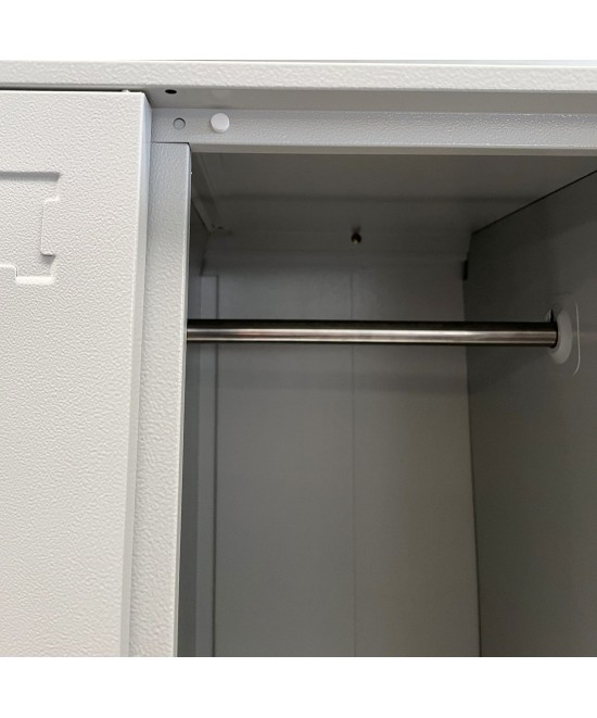Φοριαμός ArteLibre 6 Θέσεων ELBORON Ανοιχτό Γκρι Μέταλλο 90x45x185cm Φοριαμός ArteLibre 6 Θέσεων ELBORON Ανοιχτό Γκρι Μέταλλο 90x45x185cm