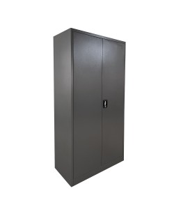 Φοριαμός ArteLibre DURIN Σκούρο Γκρι Μέταλλο 90x45x180cm