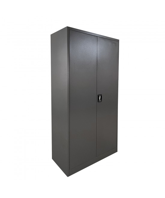 Φοριαμός ArteLibre DURIN Σκούρο Γκρι Μέταλλο 90x45x180cm Φοριαμός ArteLibre DURIN Σκούρο Γκρι Μέταλλο 90x45x180cm