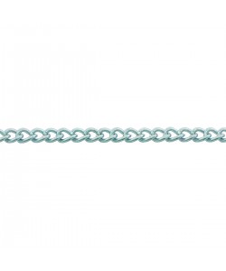 Αλυσίδα FIGARO Στριφτή Επιψευφαργυρωμένη