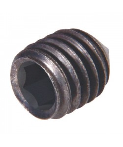 Βίδα Άλεν Με Μύτη Ακέφαλη M4x10 Μαυρ/Σκληροπ. DIN914